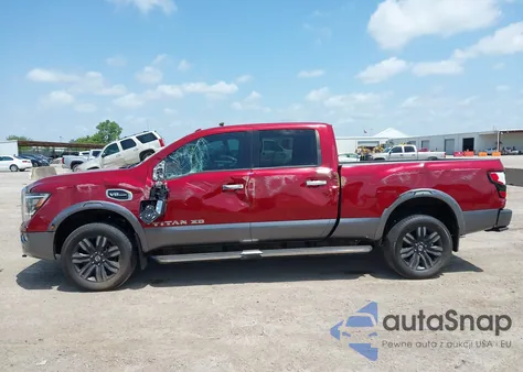 2021 Nissan Titan Xd Platinum Reserve 4X4 из США, поврежденный, VIN 1N6AA1FBXMN516906